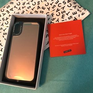 Brand new! Bronze mirror casetify iPhone X case